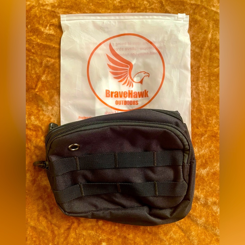 Tactical Fanny Pack - Bravehawk Outdoors Waist Bag, Brand New, in bag. Black.